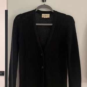 Denim & Supply Ralph Lauren Black Button up sweater. Size Small.